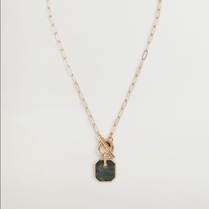 Mango Pendant Long Necklace